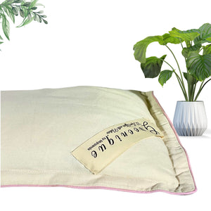 Eri Silk Pillow with Wool Infill - Mojopanda Organic  Store