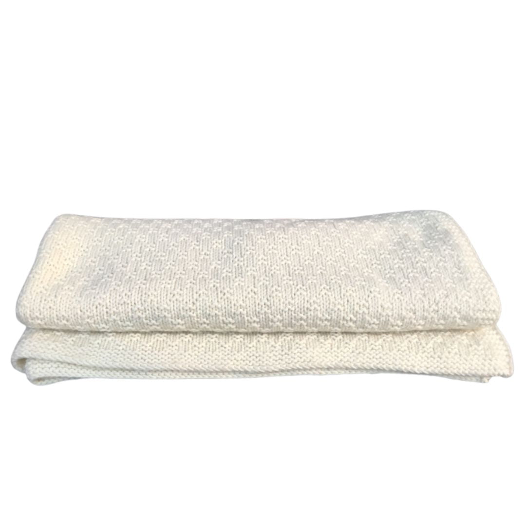 Knitted Baby Winter Blanket | 100% wool - Mojopanda Organic  Store