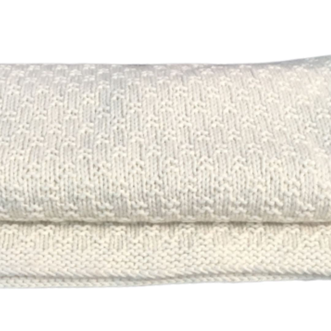 Knitted Baby Winter Blanket | 100% wool - Mojopanda Organic  Store