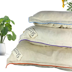 Eri Silk Pillow with Wool Infill - Mojopanda Organic  Store