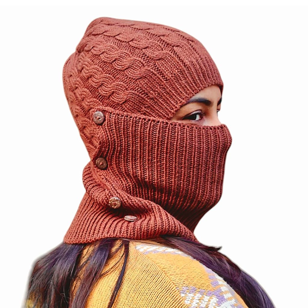 Masked Cap  I  100% Wool