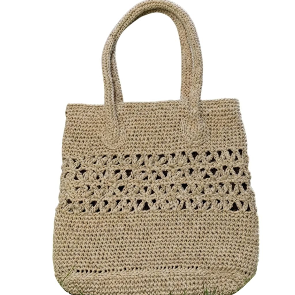 Raffia  Handmade Laptop Bag | Eco-Friendly Work Bag