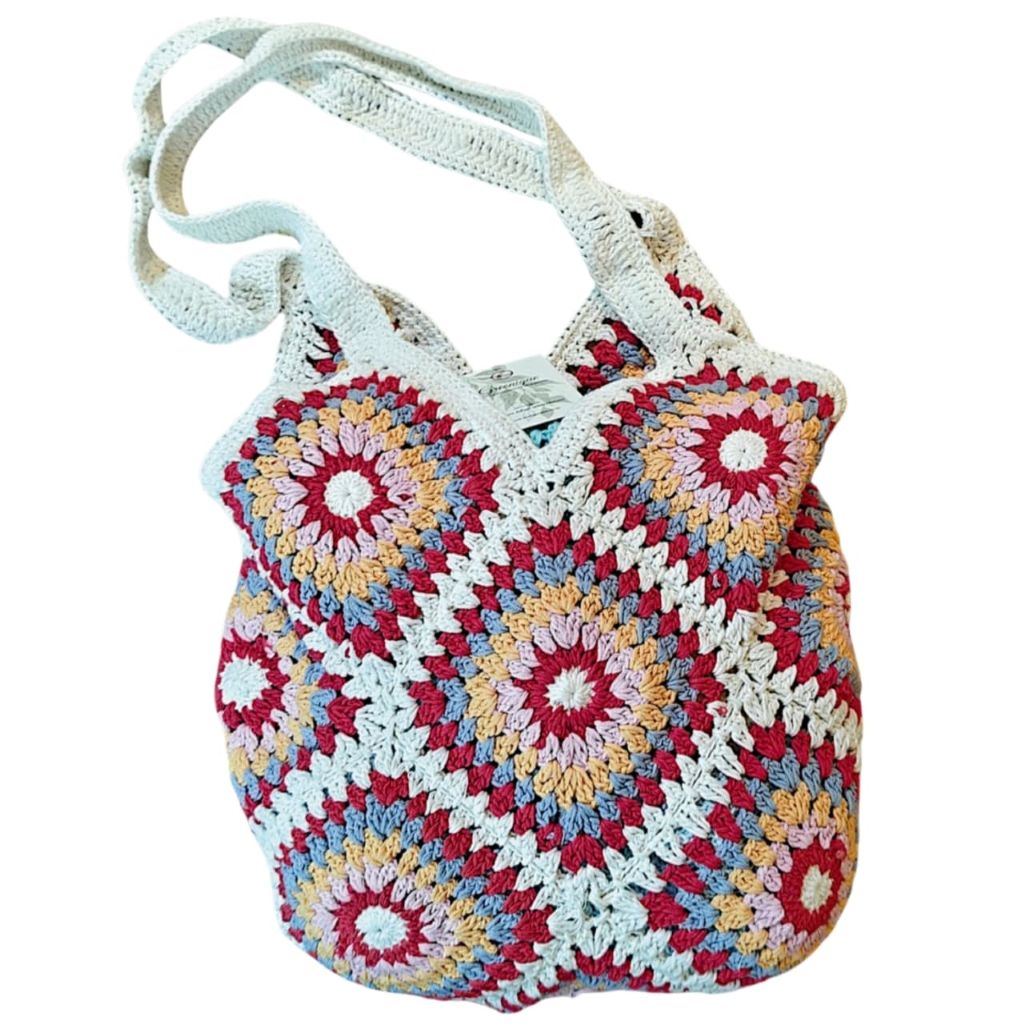 Hand Crochet Tote Bag | Eco-Friendly | Stylish Everyday Carry Bag