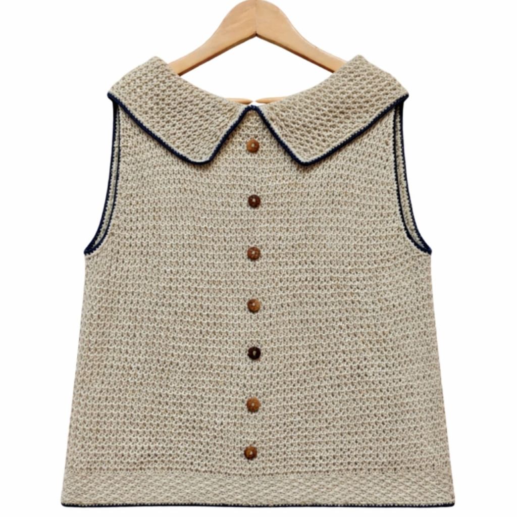 Crop top I Linen - Mojopanda Organic  Store