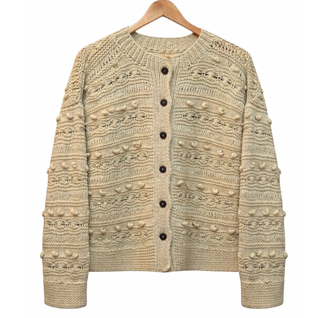 Organic Wool| Cardigan