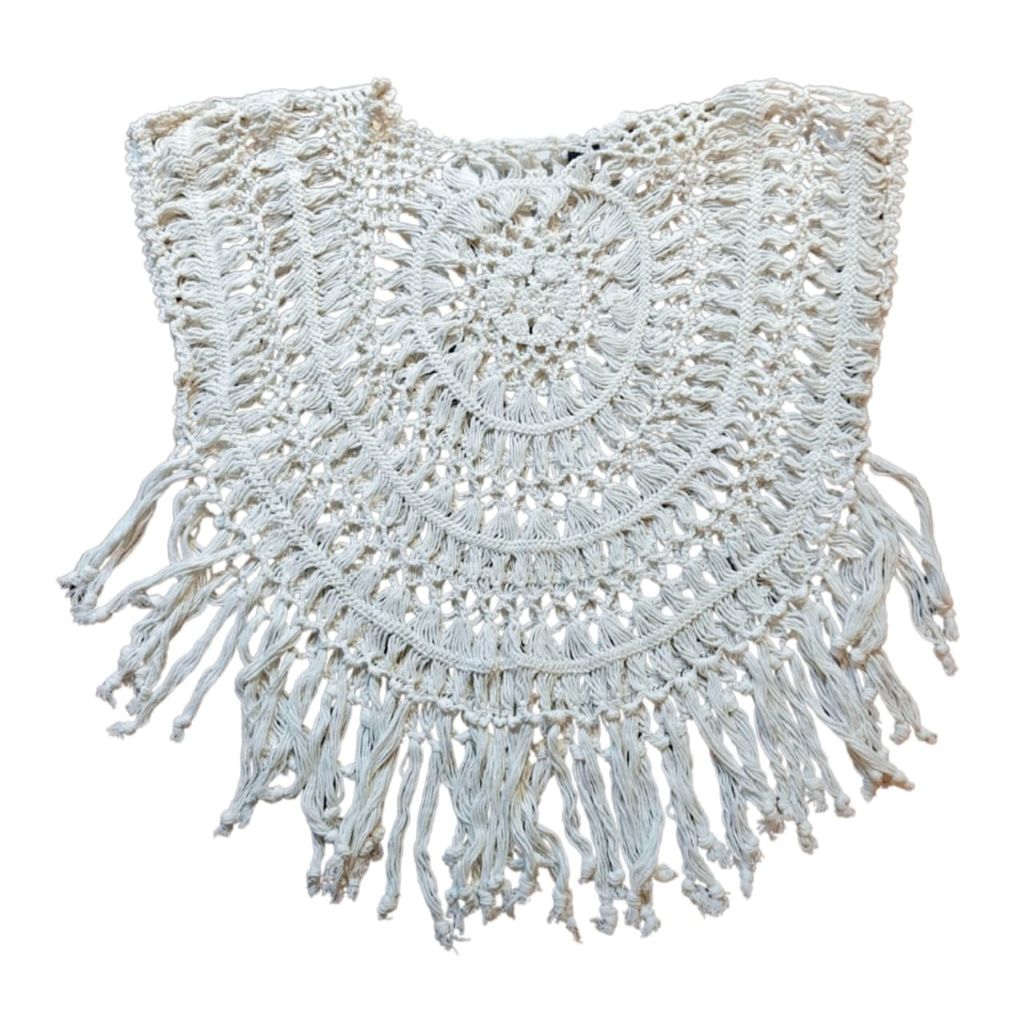 Crochet Top  | 100% cottton - Mojopanda Organic  Store