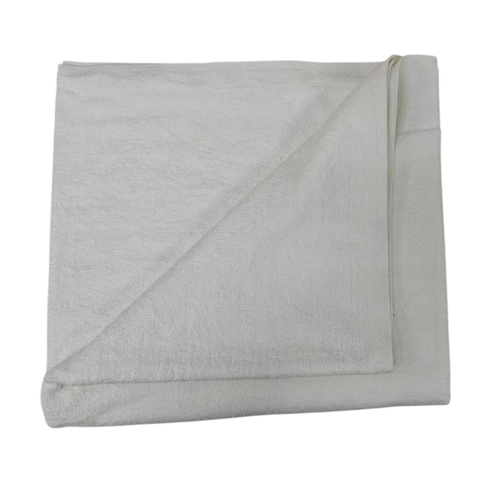 Classic White Cotton Bath Towel – Soft, Highly Absorbent & Premium Quality