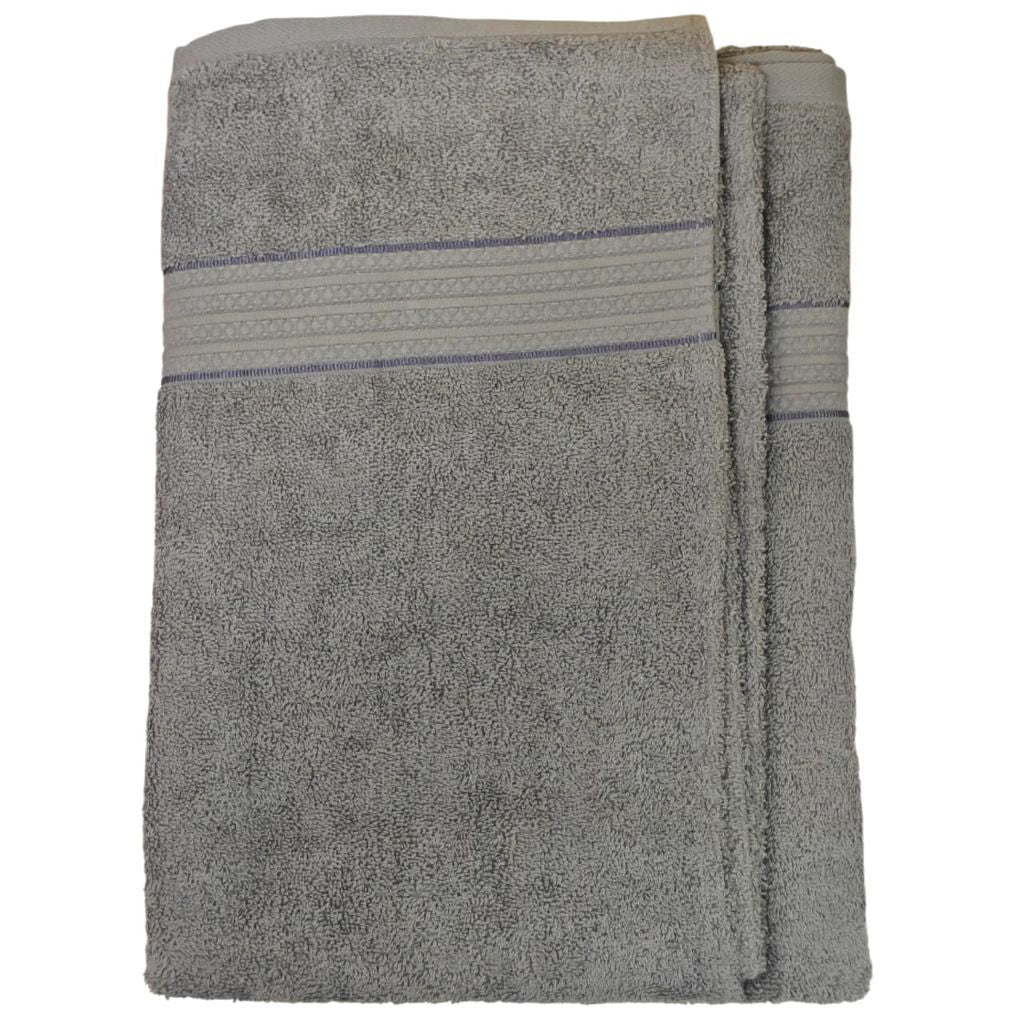Premium Grey Cotton Bath Towel – Ultra Soft, Highly Absorbent & Durable
