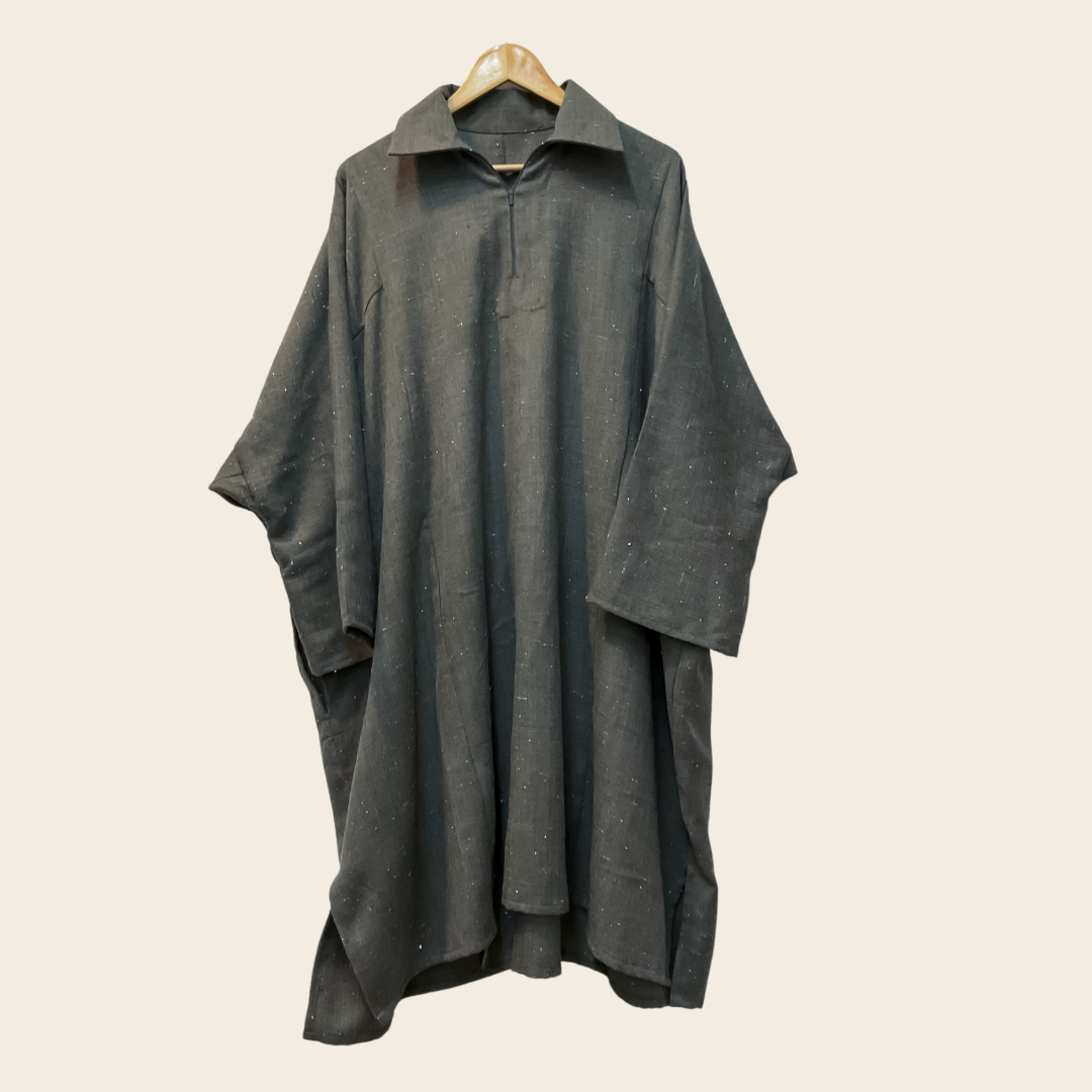 Khamir Phiran: Ecofriendly Handknitted Wool Phiran for Timeless Style - Mojopanda Organic  Store
