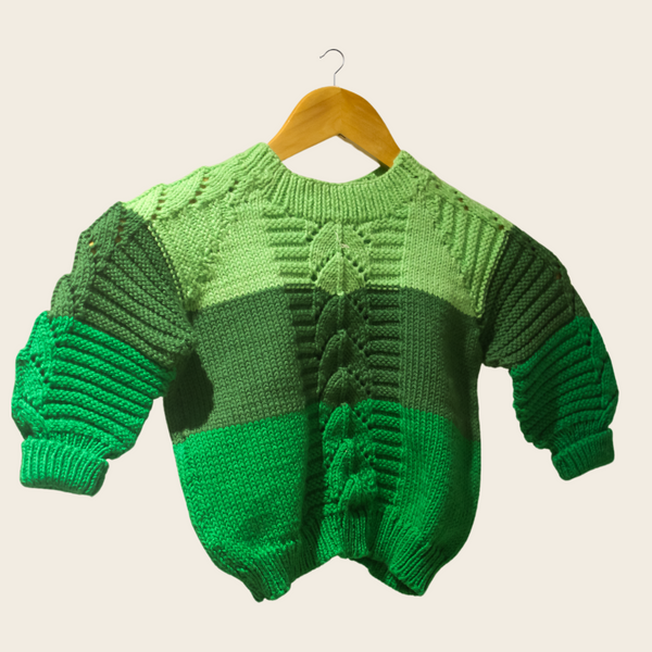 Kiki Baby Cardigan | Handknitted 100% Wool, Eco-Friendly, Timeless Comfort