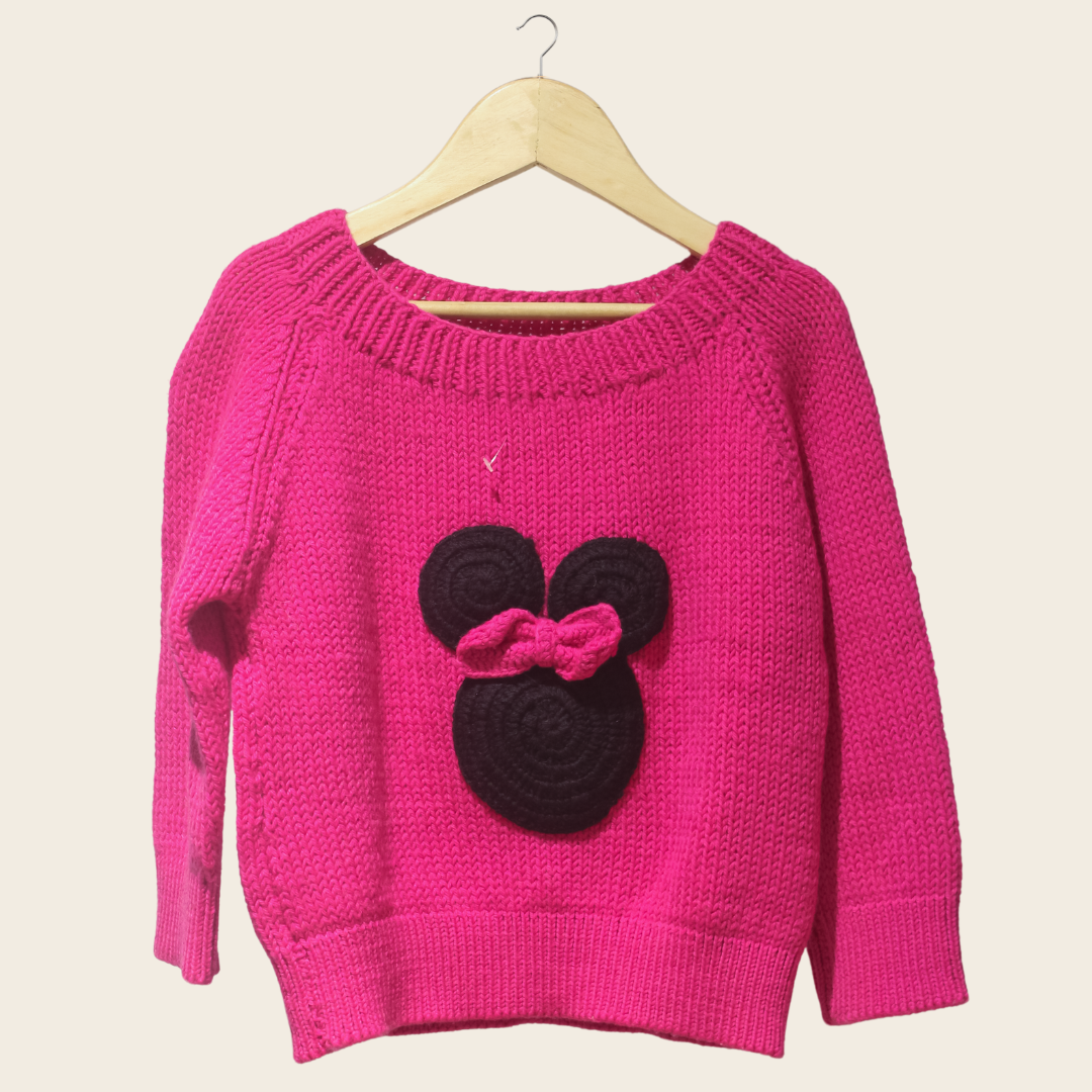 Momo Baby Cardigan | Handknitted 100% Wool, Allergy-Free, Timeless Design - Mojopanda Organic  Store