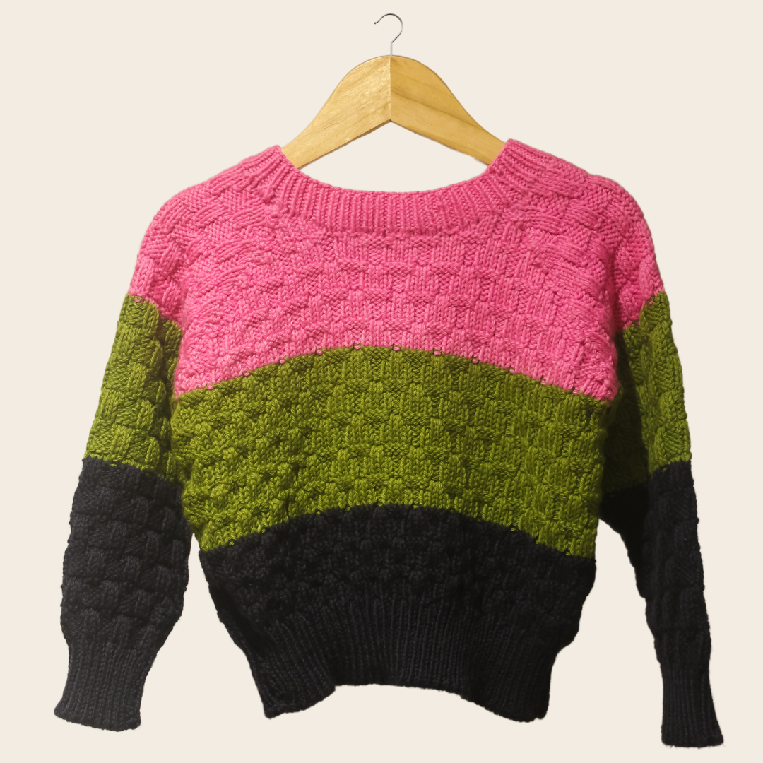 Risu Baby Cardigan | Handknitted Wool | Eco-Friendly & Allergy-Free - Mojopanda Organic  Store