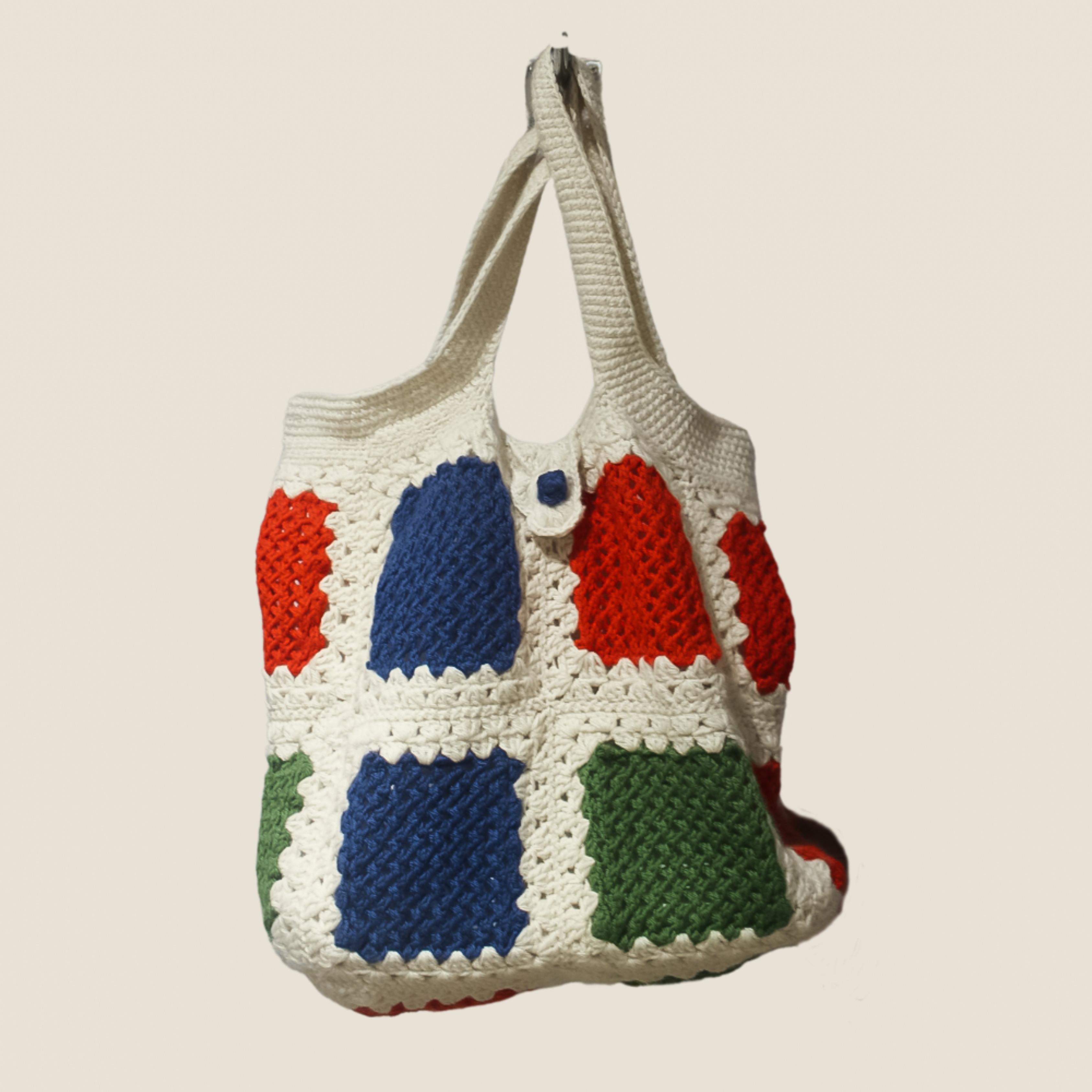 Rosie Tote Bag – Eco-Friendly, Handcrafted Crochet Elegance for Women - Mojopanda Organic  Store
