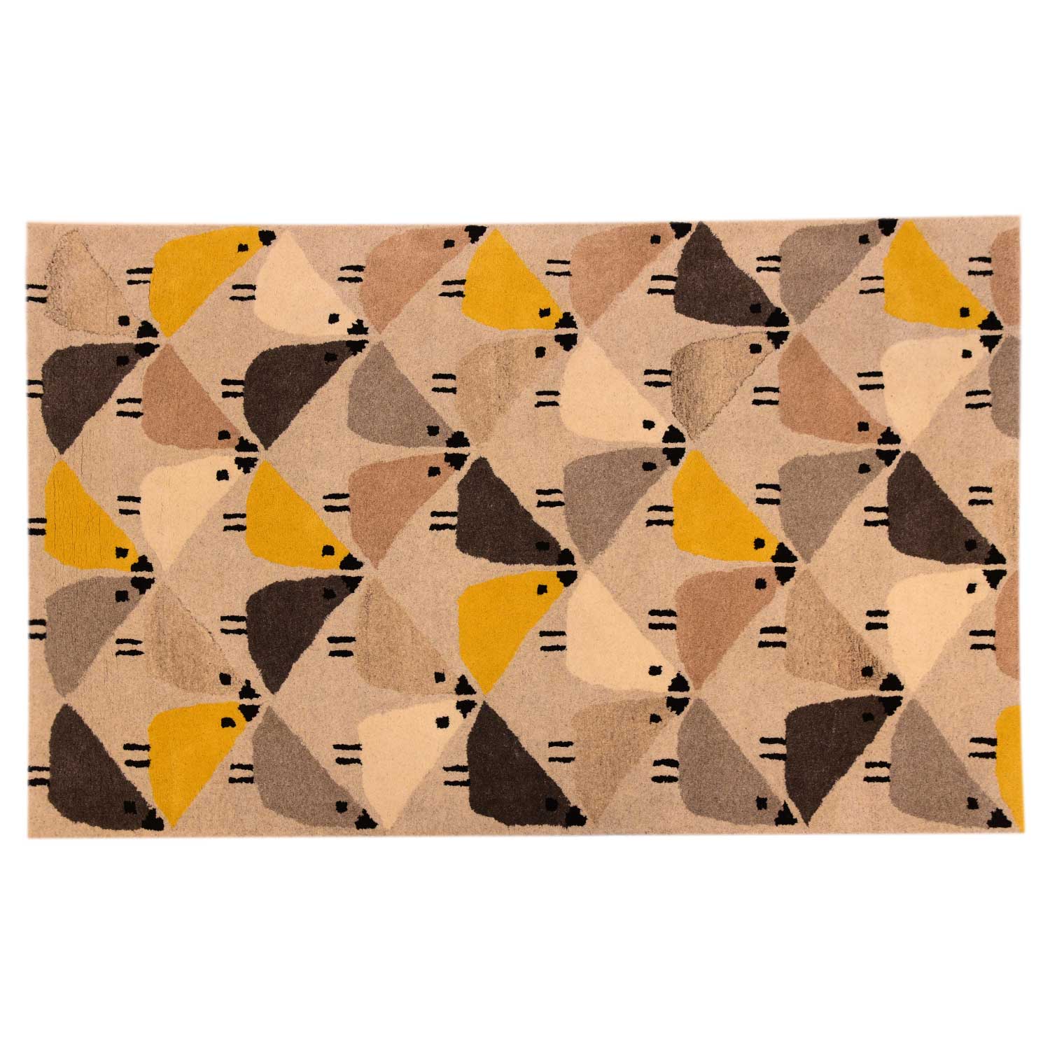 Organic Wool | Hand-Knotted Carpet | Little Birdies - Mojopanda Organic  Store