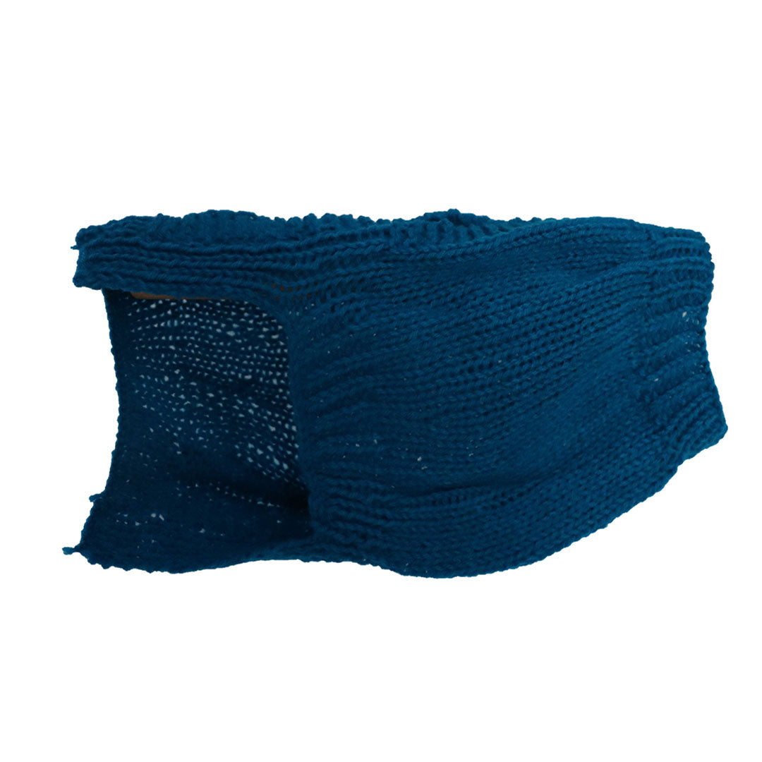 Teal Blue Stretchable Winter Sweater – Warmth & Comfort for Dogs and Cats