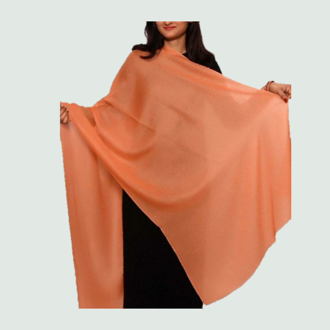 Carnelian Pashmina Stole | 100% Pure Cashmere | For Women - Mojopanda Organic  Store