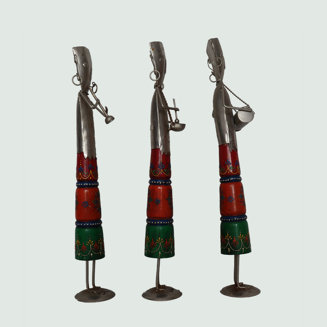 Musicians | Decorative Figurines  - Side View