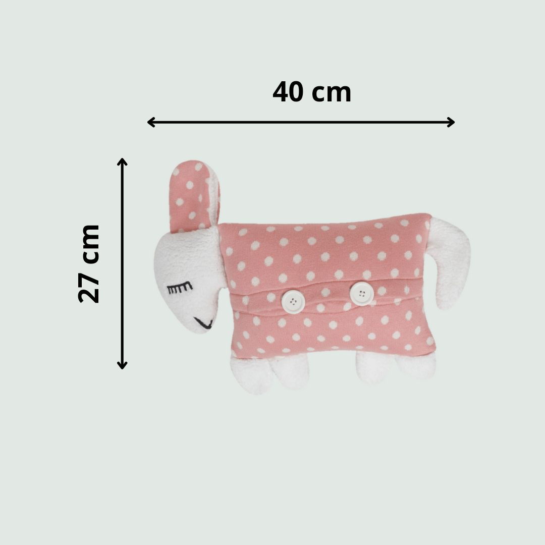 Blossom / Knitted Cushion with Cover for Baby | 100% Premium Cotton - Mojopanda Organic  Store