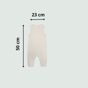 Ivory Baby Romper | 100% Organic Cotton - Mojopanda Organic  Store