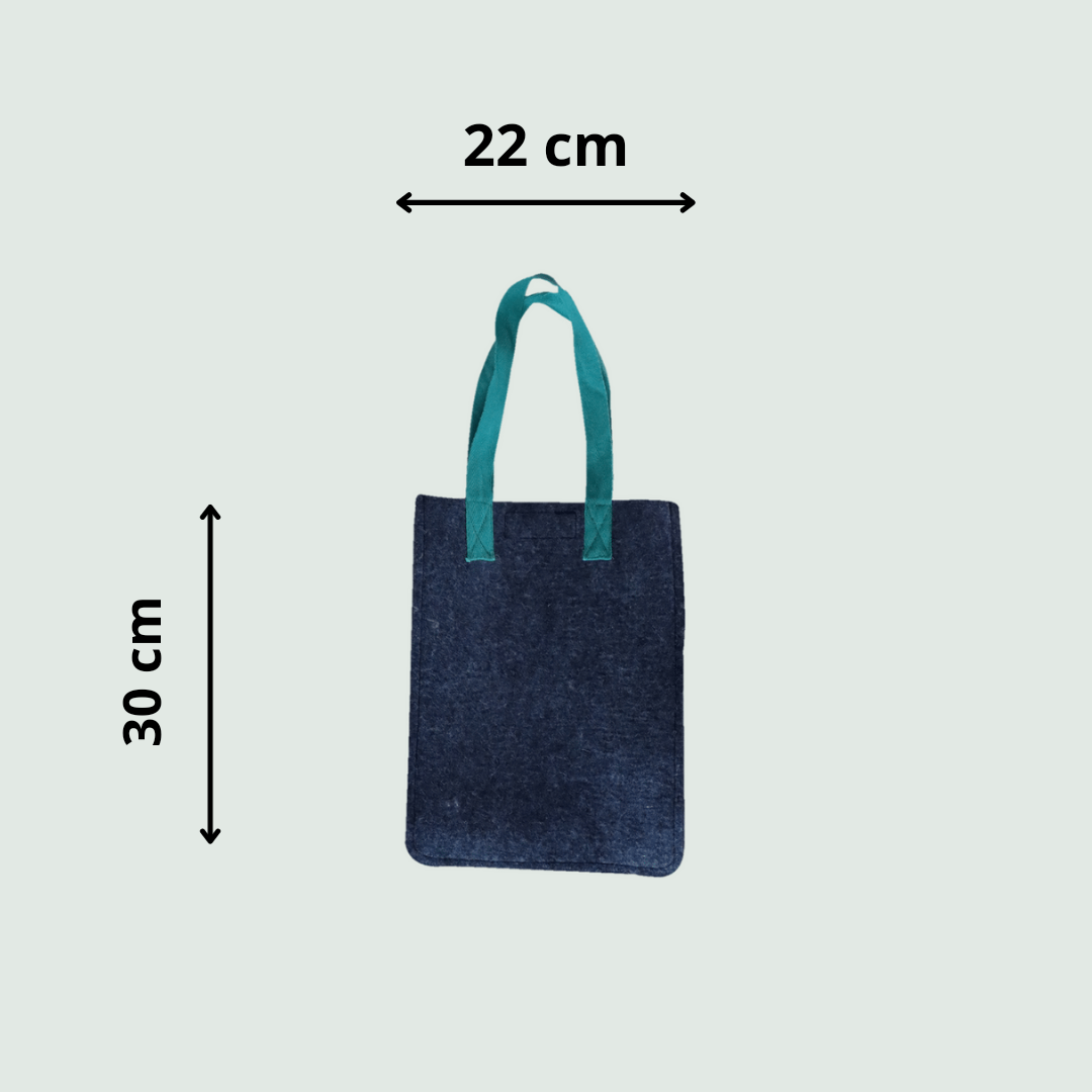     SurmaiOrganicwoolfelt-tote-baggray