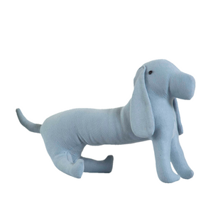 Soft Toys|  Knitted Light Blue Stuffed/Plush/Soft Toy | 100% Premium Cotton - Mojopanda Organic  Store
