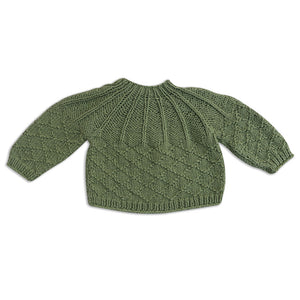 Organic Wool | Pullover | Mint Green - Mojopanda Organic  Store