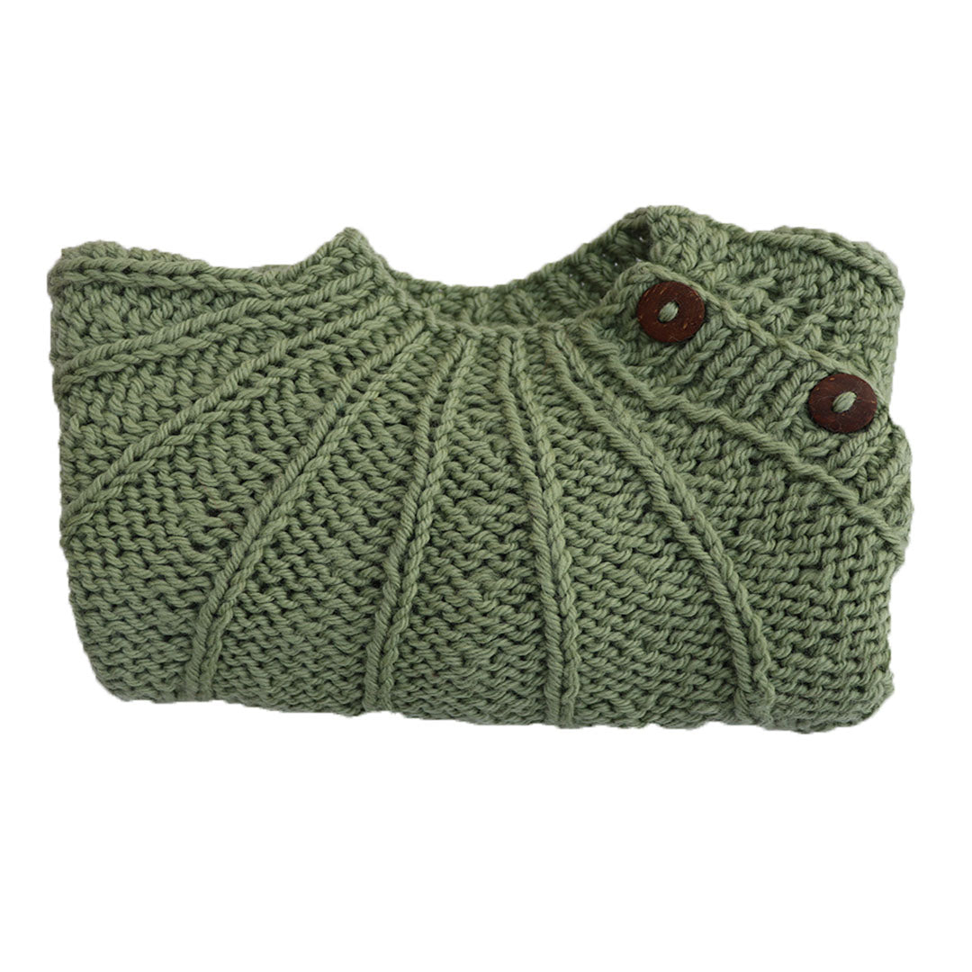 Organic Wool | Pullover | Mint Green - Mojopanda Organic  Store