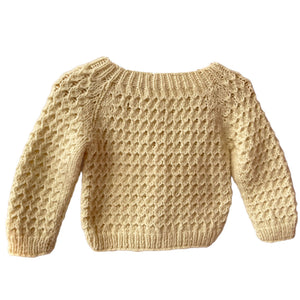 Ivory Cardigan for Boys | 100% Organic Wool - Mojopanda Organic  Store
