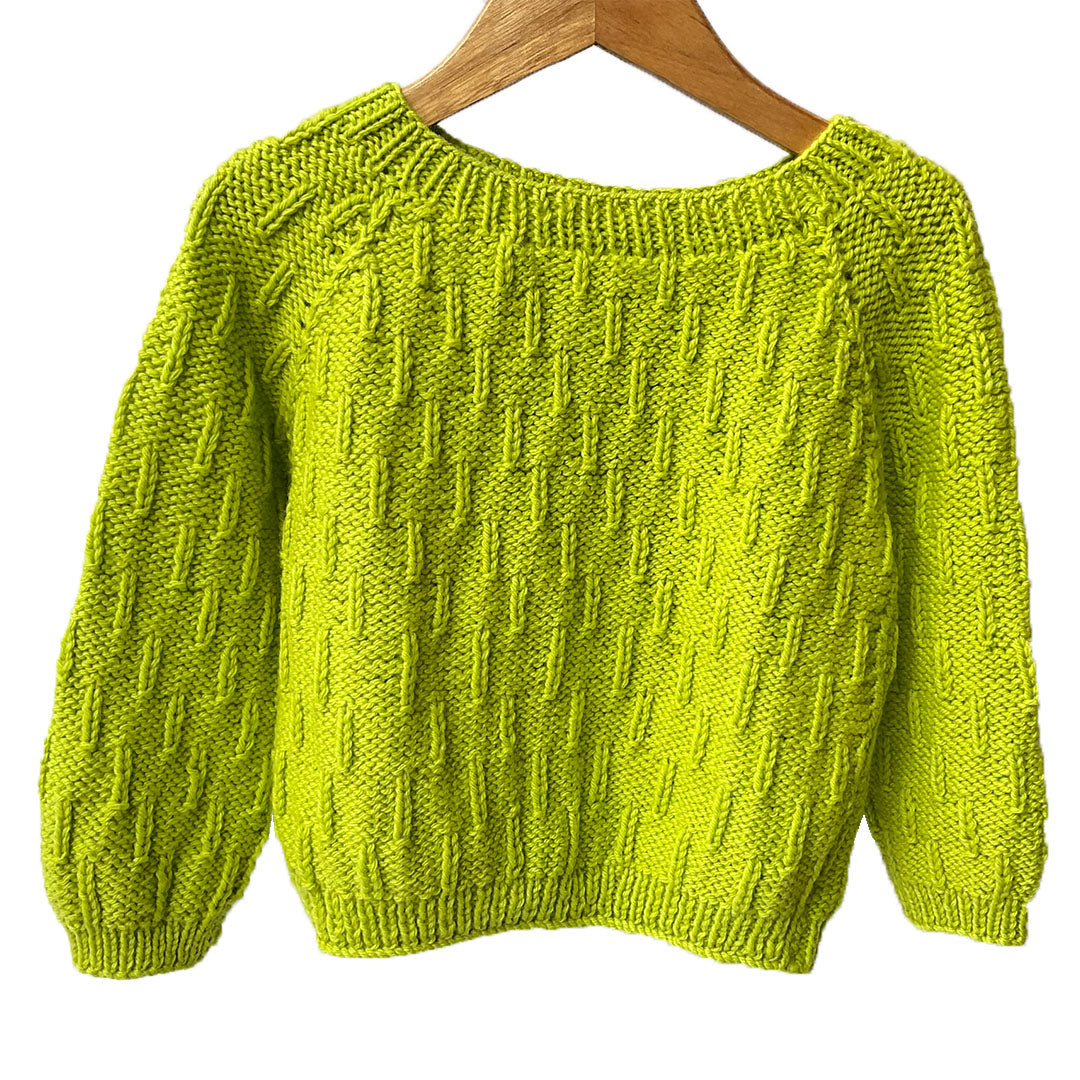 Organic Wool |  Pullover |  Wattle | Size-4 years - Mojopanda Organic  Store