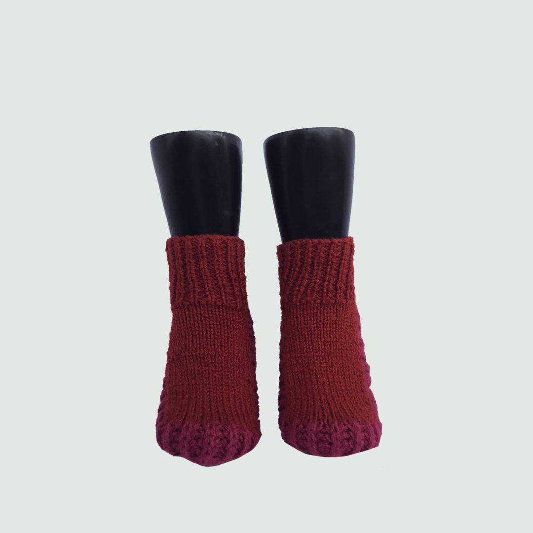 Mahagony woollen socks 