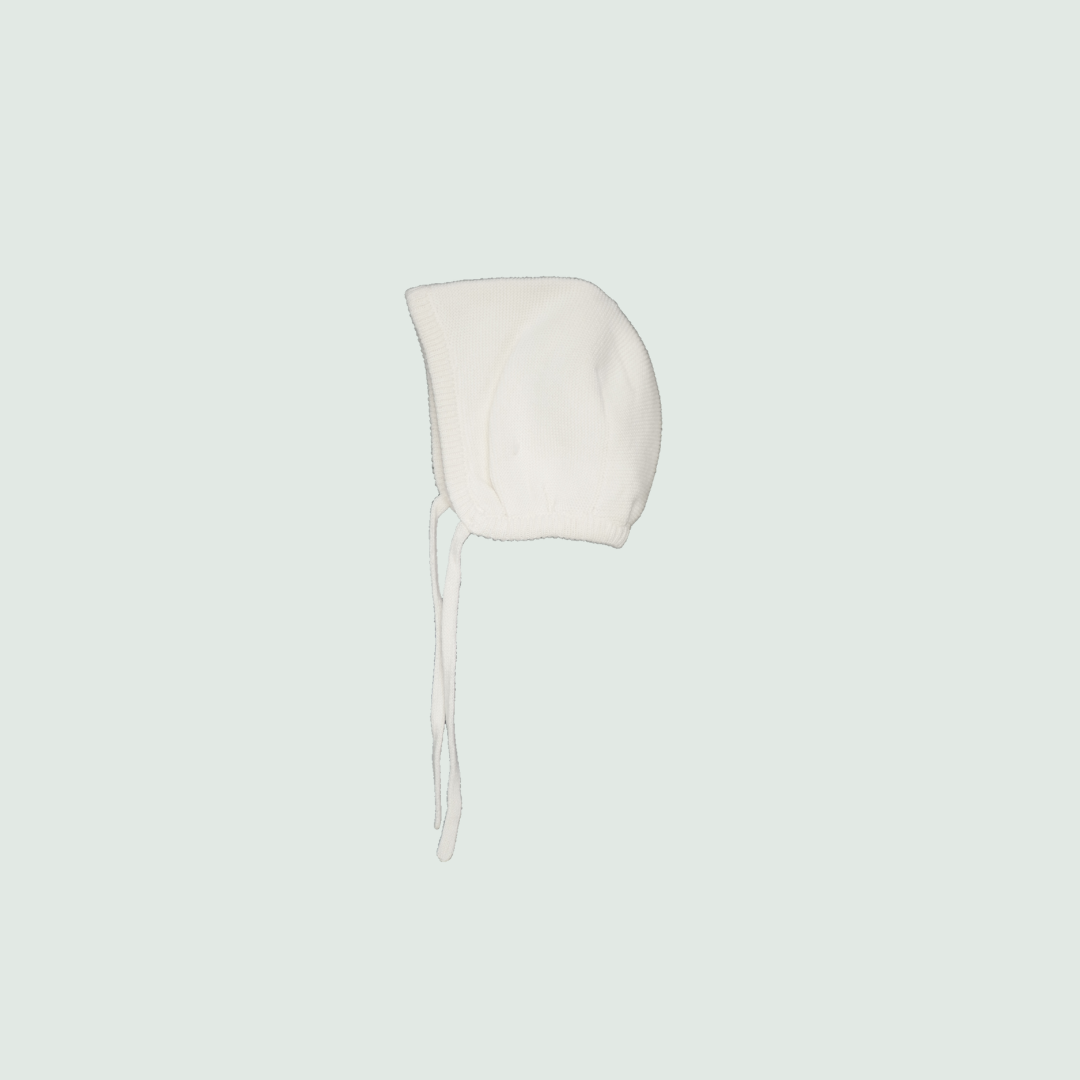 Creamy-Dreamy - Baby Bonnet/ Cap - Front view