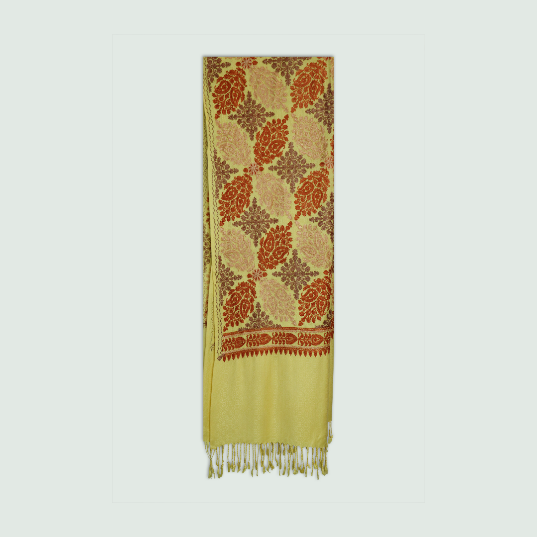 Odhni Embroidered | Stoles & Shawls - Mojopanda Organic  Store