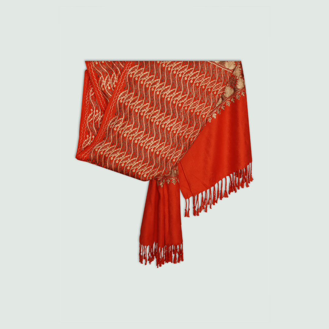 Odhni Embroidered | Stoles & Shawls - Mojopanda Organic  Store