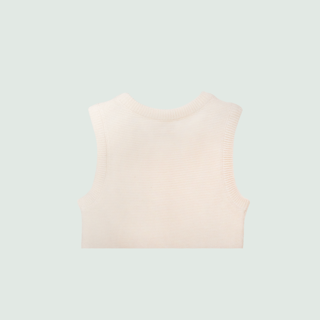 Ivory Baby Romper | 100% Organic Cotton - Mojopanda Organic  Store