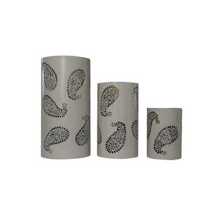 T Light Holder - Set of Three - Mojopanda Organic  Store