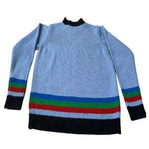 Pullover Round Neck  - Multi Color |  For Men  |  100% Organic Wool - Mojopanda Organic  Store