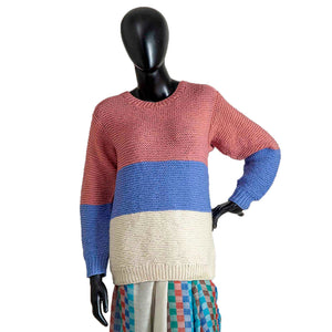 Organic Wool  |   Pullover |    Multi color - Mojopanda Organic  Store