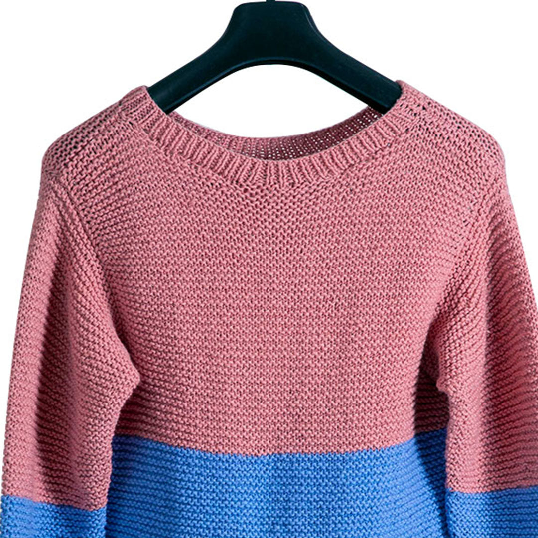 Organic Wool  |   Pullover |    Multi color - Mojopanda Organic  Store