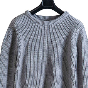 Pullover Round  Neck  - Ultimate Grey   |  For Men  |  100% Organic Wool - Mojopanda Organic  Store