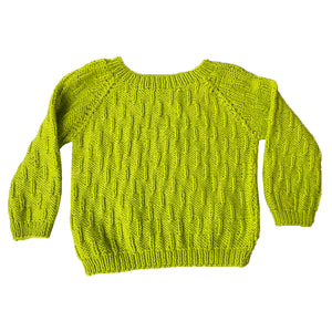 Organic Wool |  Pullover |  Wattle | Size-4 years - Mojopanda Organic  Store