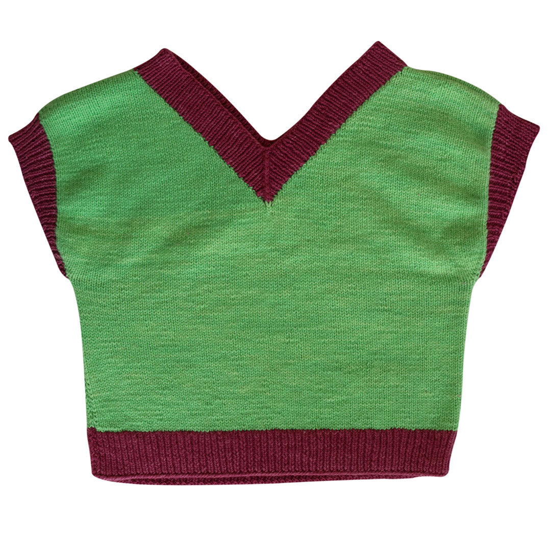 Organic Wool  |  Top Flowery  |  Multi Color - Mojopanda Organic  Store