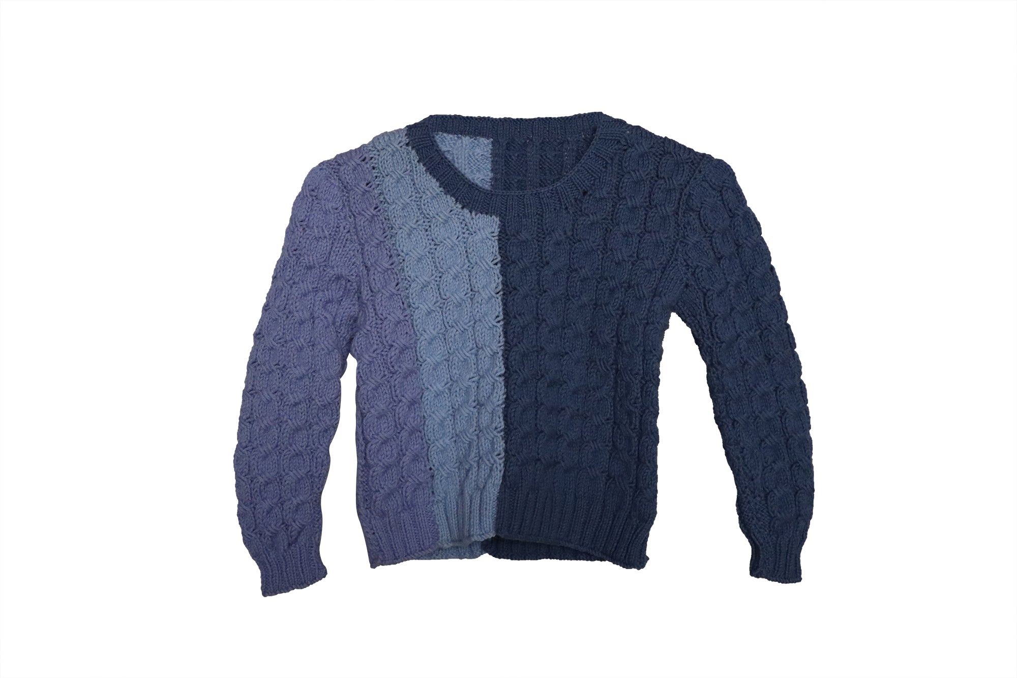 Shades of Grey - Round Neck Pullover I 100% Organic Wool - Mojopanda Organic  Store
