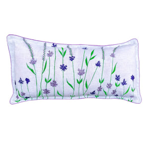 Cushion Cover  with  Embroidery| 100% hemp fabric - Mojopanda Organic  Store
