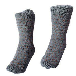 Organic Wool | Socks  For Men & Women | Ultimate Grey & Tomato Cream - Mojopanda Organic  Store