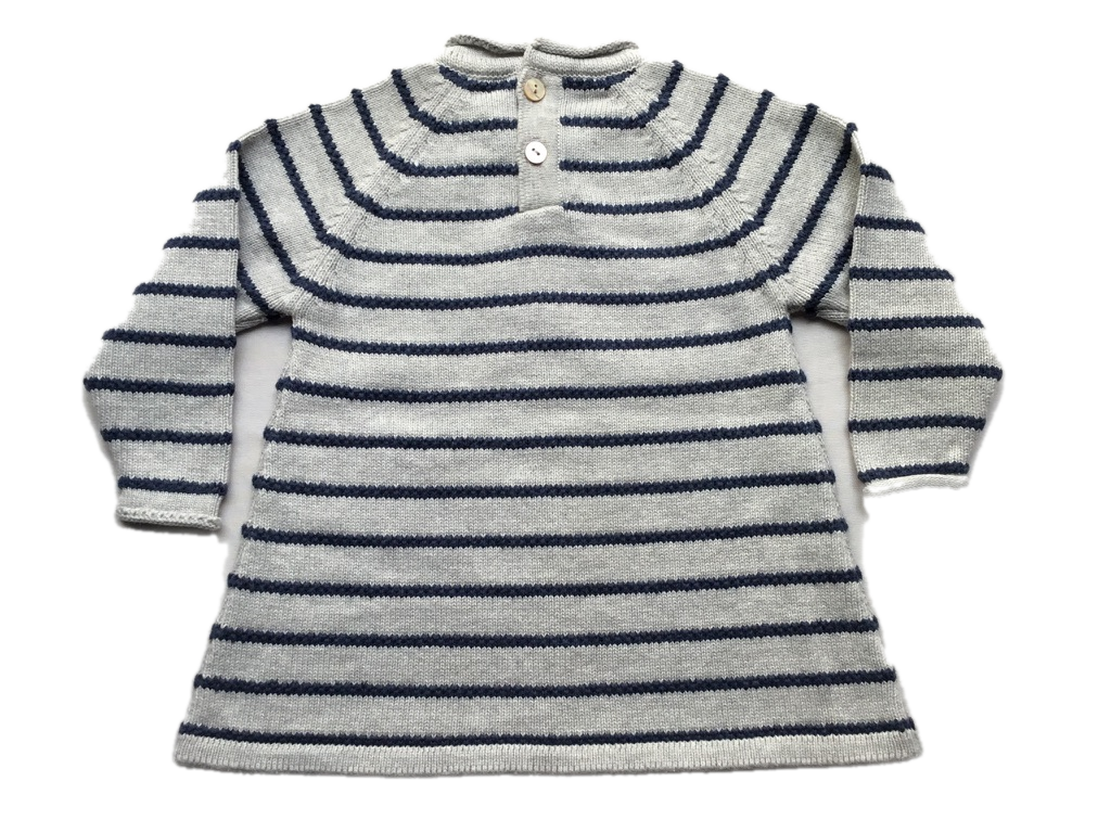 White Stripes Baby Frock | 100% Organic cotton - Mojopanda Organic  Store