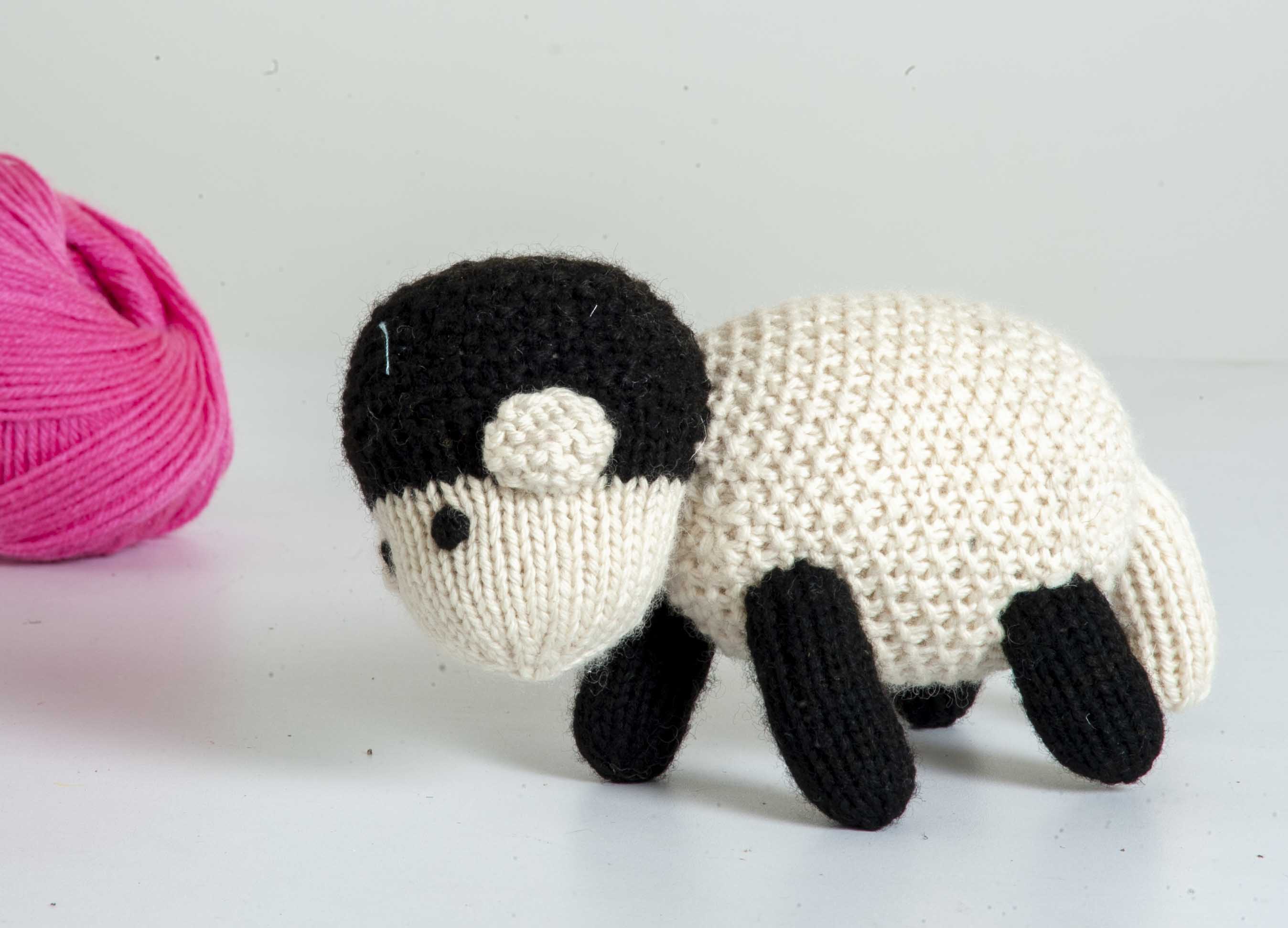 Sheep Hand Knitted Stuffed/Plush/Soft Toy | 100% Organic | Pro-Health - Mojopanda Organic  Store