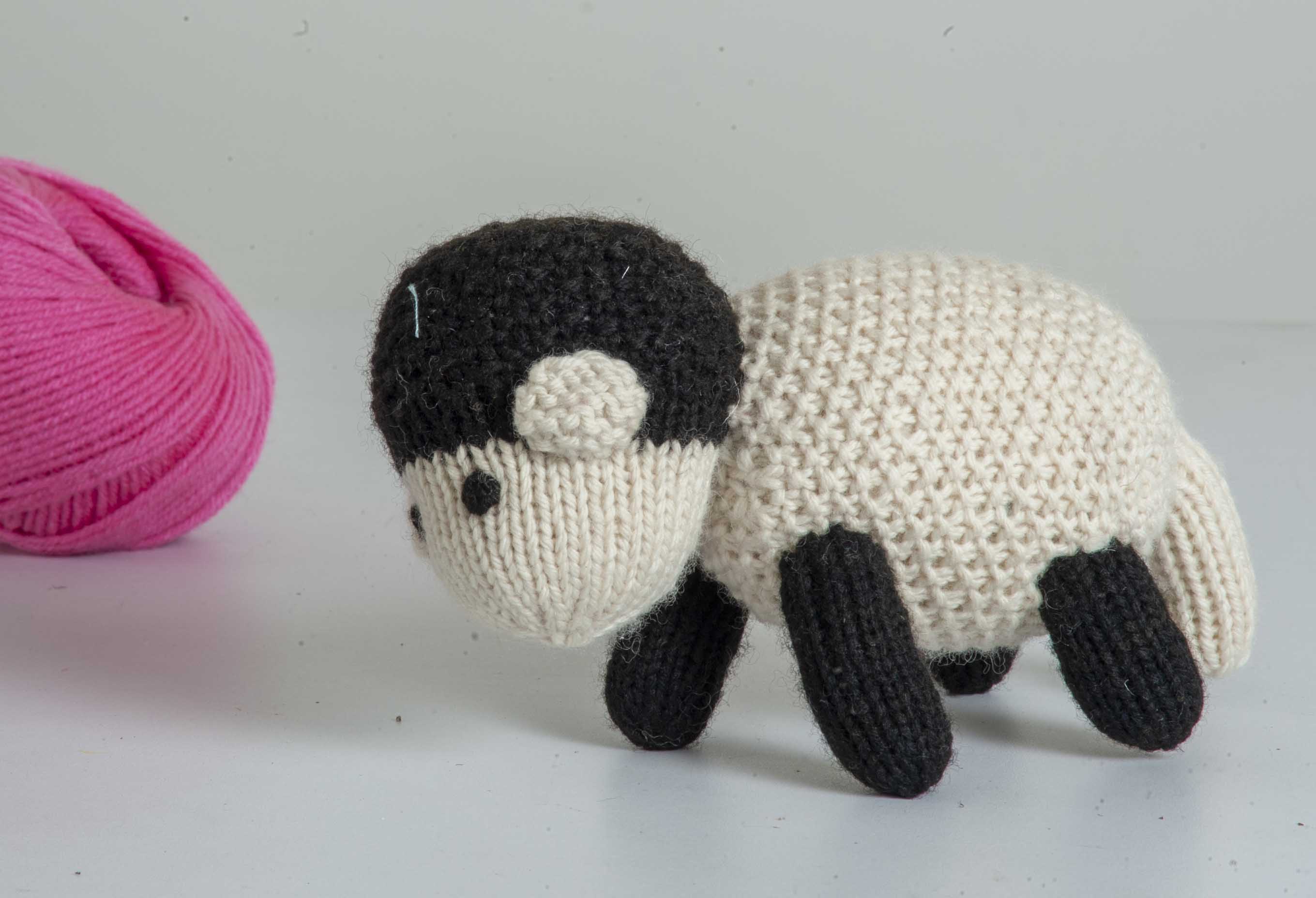 Sheep Hand Knitted Stuffed/Plush/Soft Toy | 100% Organic | Pro-Health - Mojopanda Organic  Store