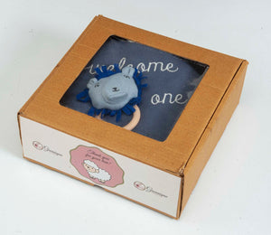 Gift Set of 2 (Cushion, Lion Rattle) | 100% Organic Cotton - Mojopanda Organic  Store