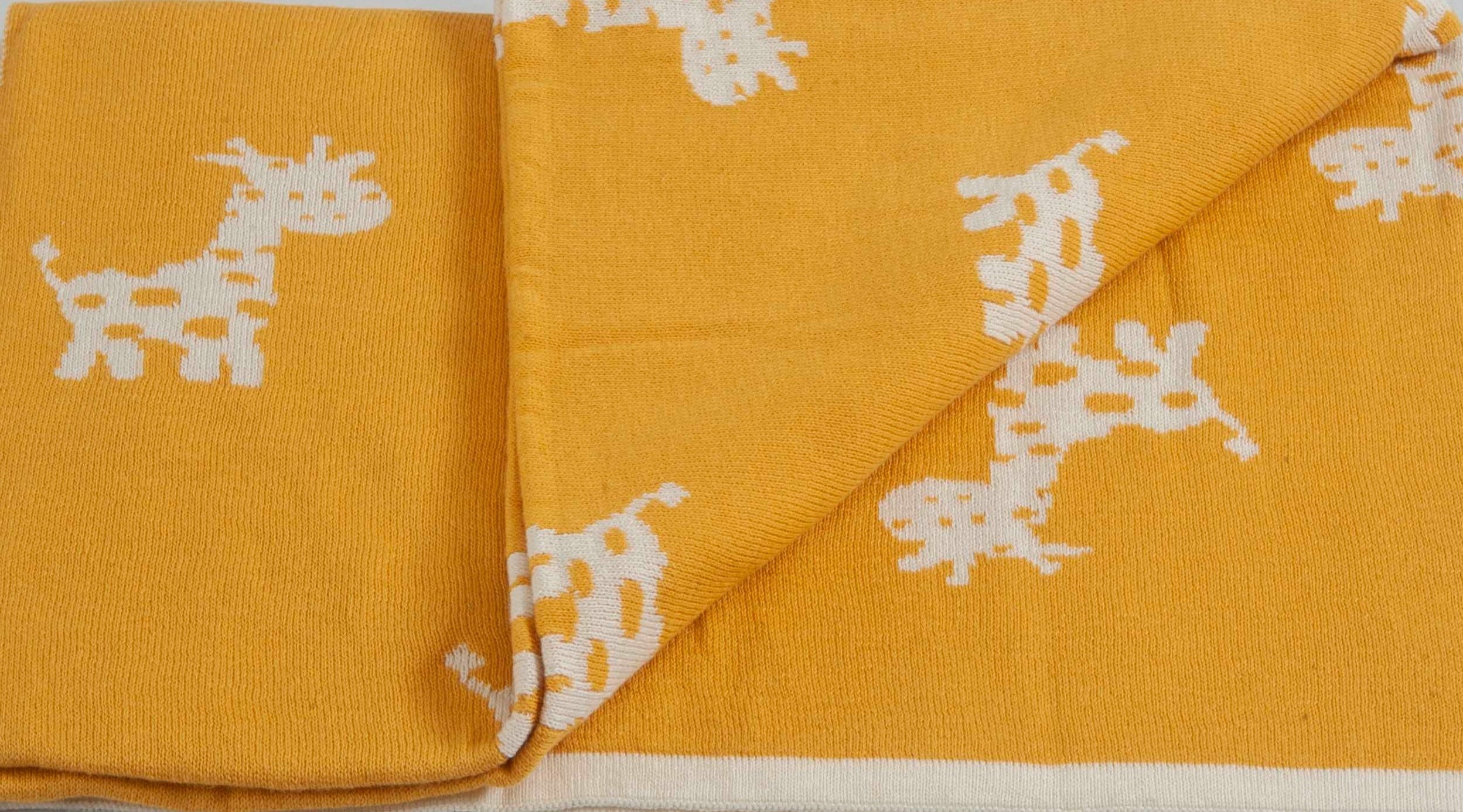 Knitted  Blanket/Quilt for Baby | 100%  Cotton I Reversible - Mojopanda Organic  Store