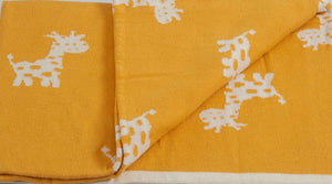 Knitted  Blanket/Quilt for Baby | 100%  Cotton I Reversible - Mojopanda Organic  Store